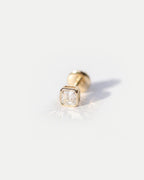 Titan Gold Octagon Studs