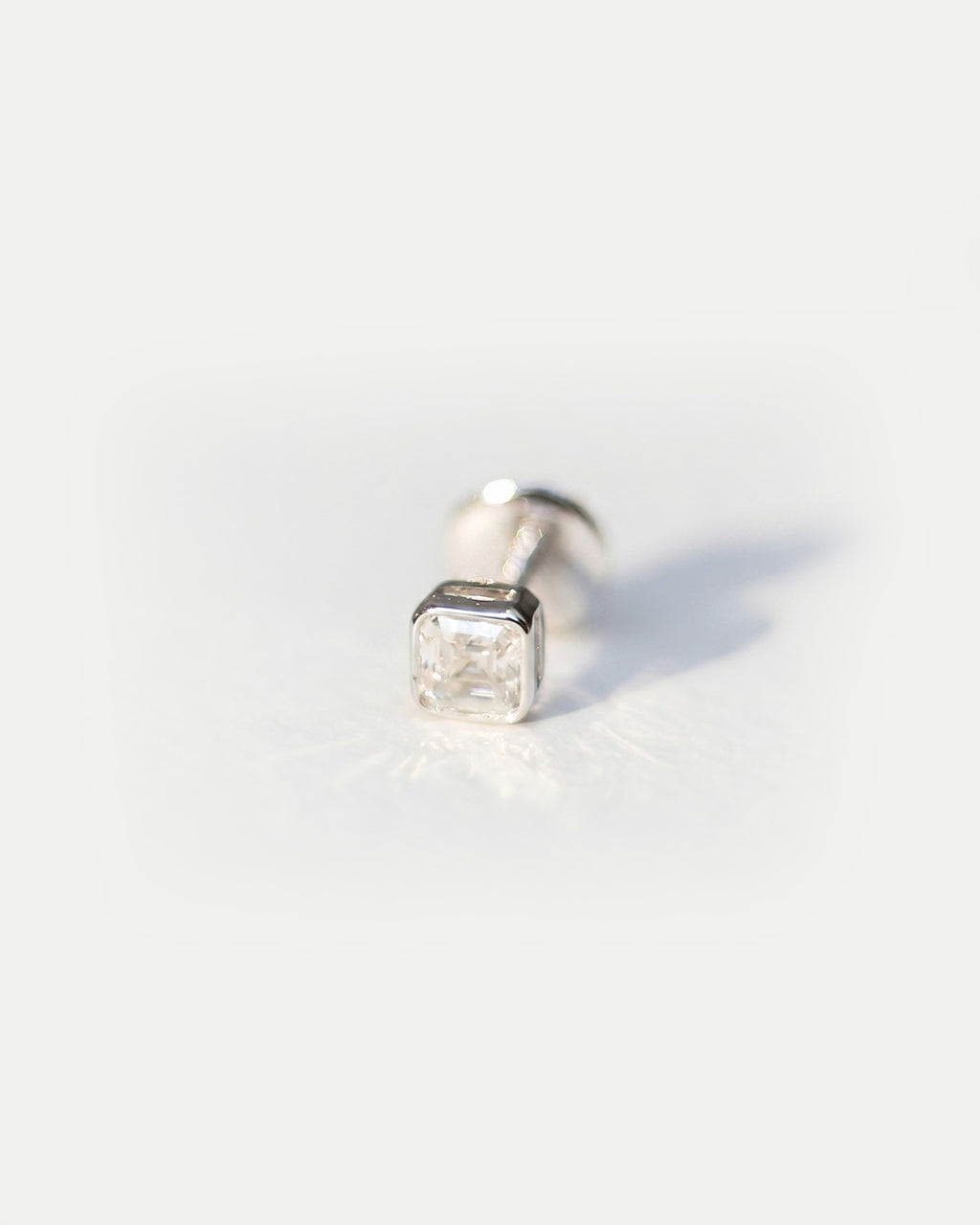 Titan Gold Octagon Studs