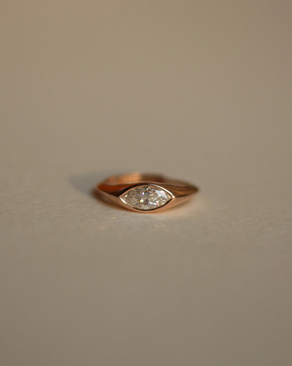 Ignite Marquise Rose Gold Ring