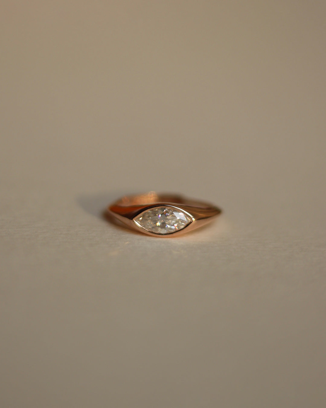 Ignite Marquise Rose Gold Ring