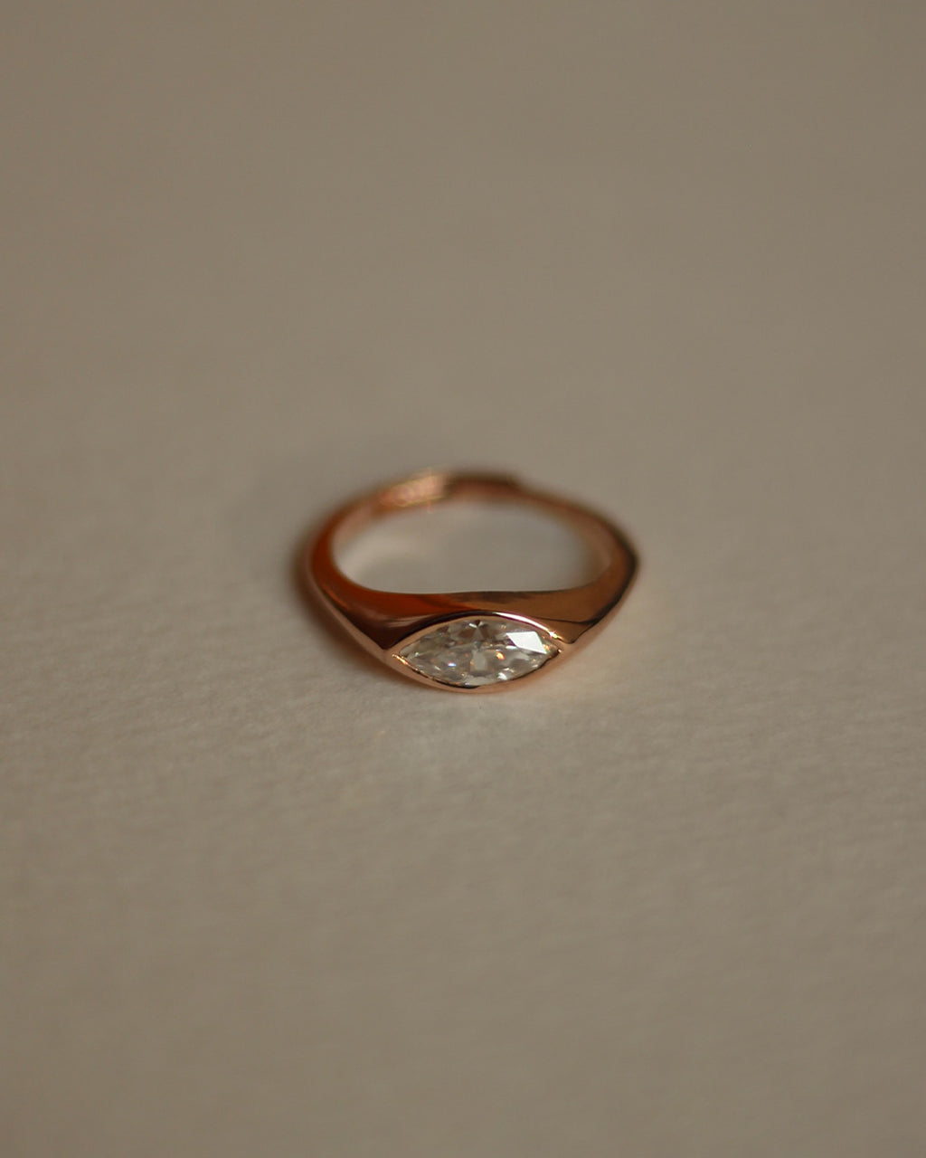 Ignite Marquise Rose Gold Ring