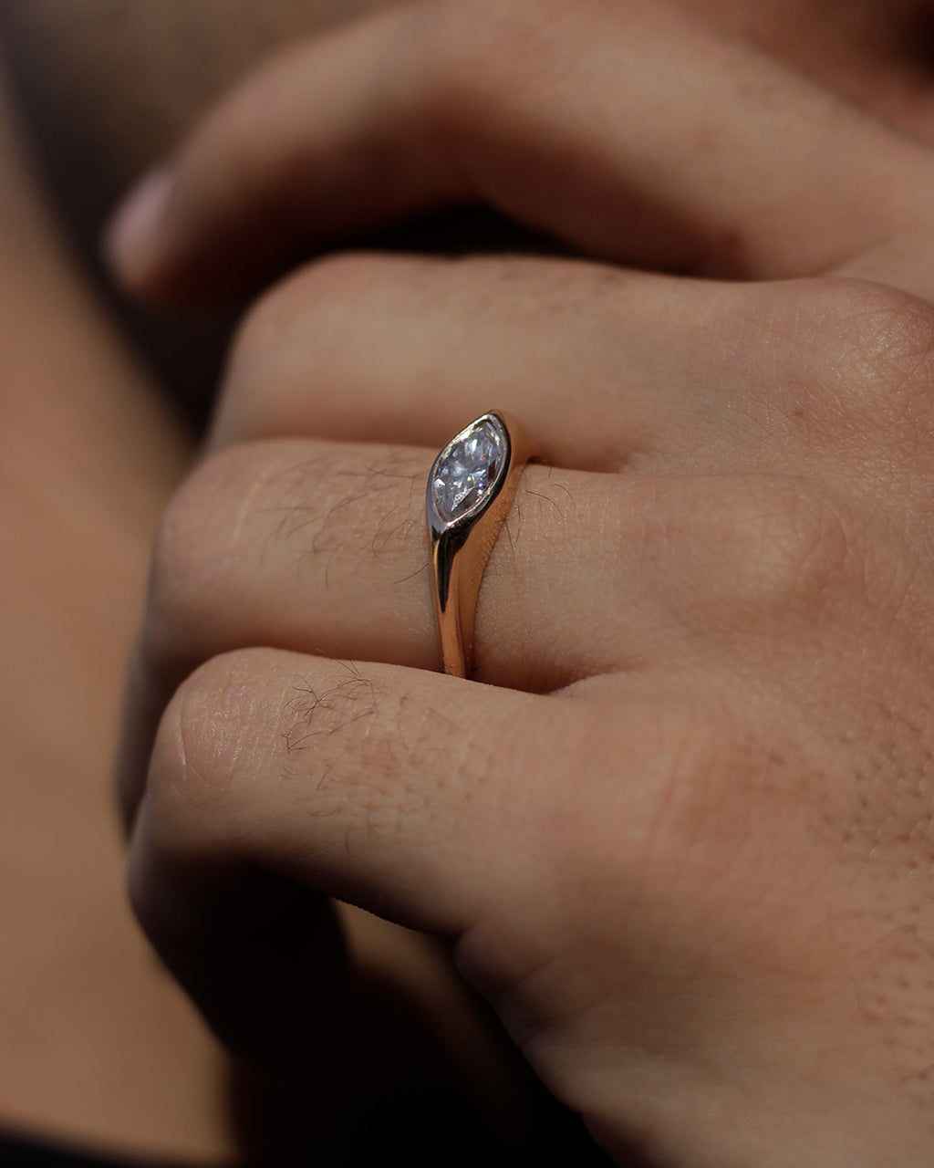 Ignite Marquise Rose Gold Ring