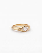 Ember Radiant Rose Gold Ring