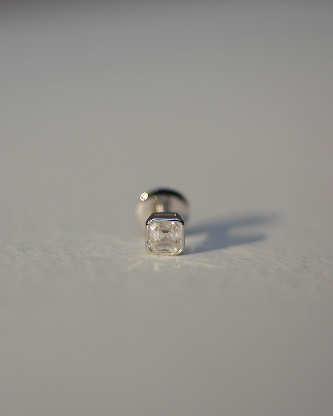 Titan Gold Octagon Studs