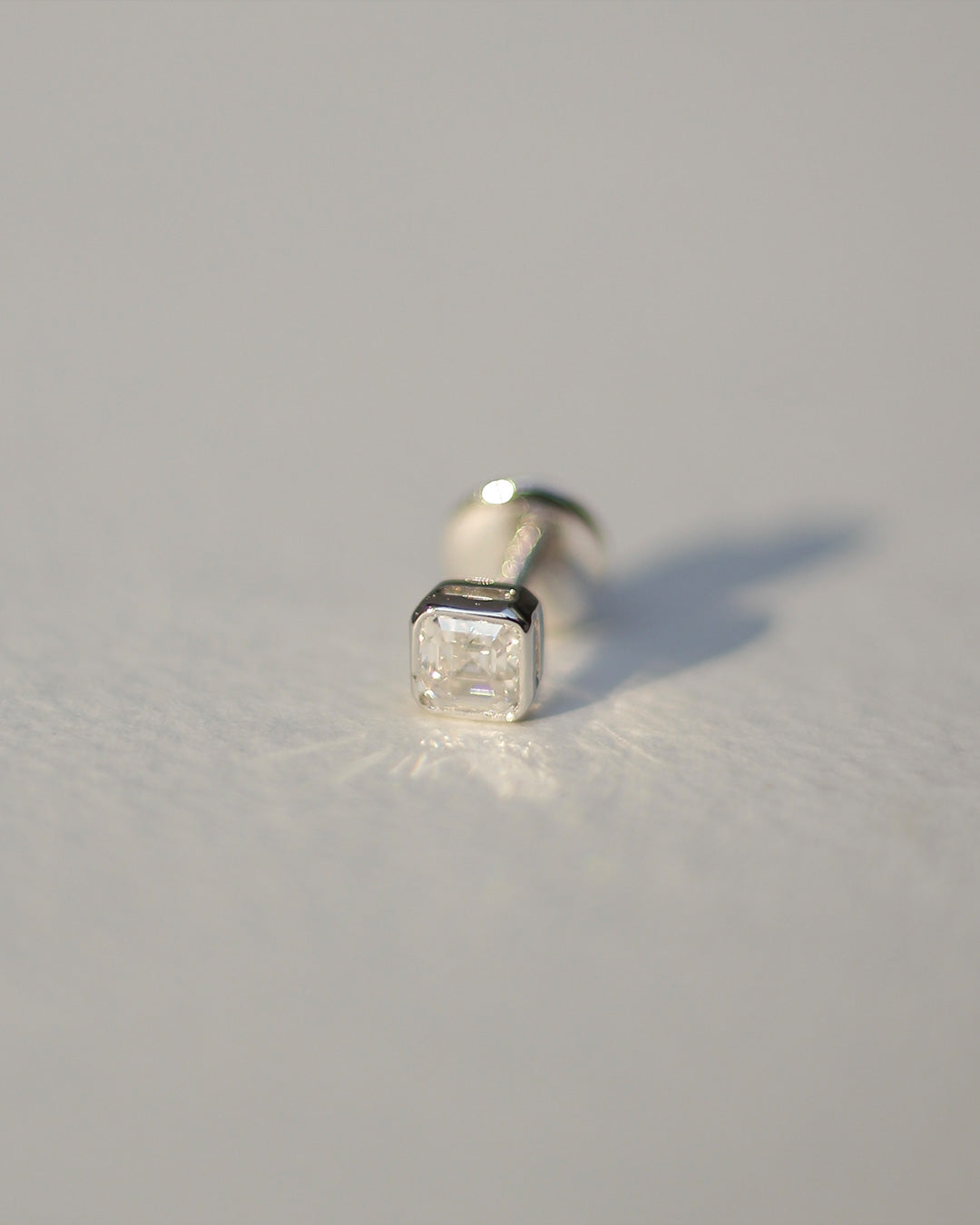 Titan Gold Octagon Studs